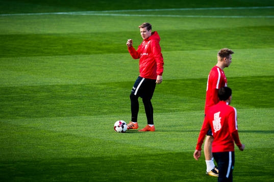 Stefan Johansen of Norway