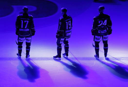 Linköpings Fredrik Karlström, Anton Björkman, Johan