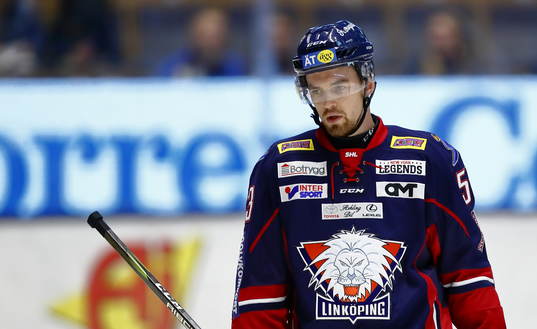 Linköpings Eddie Larsson deppar