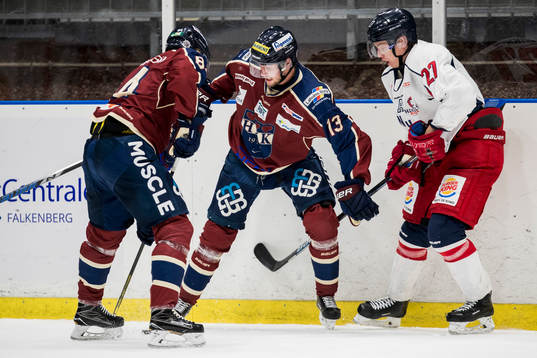 Halmstads Sebastian Nilsson och Björn Hjärpe