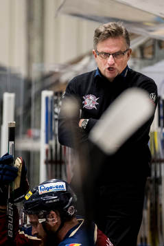 Halmstads tränare Fredrik Johansson