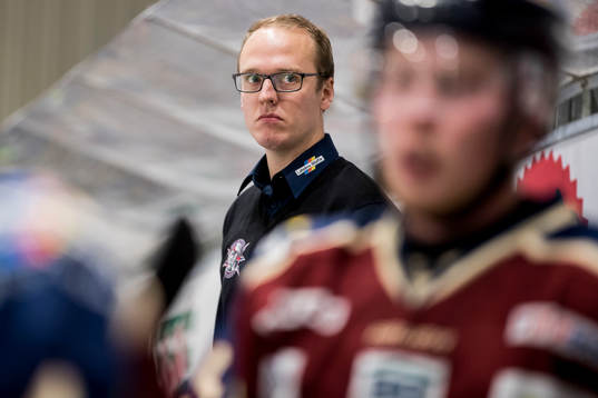 Halmstads assisterande tränare Anton Beide