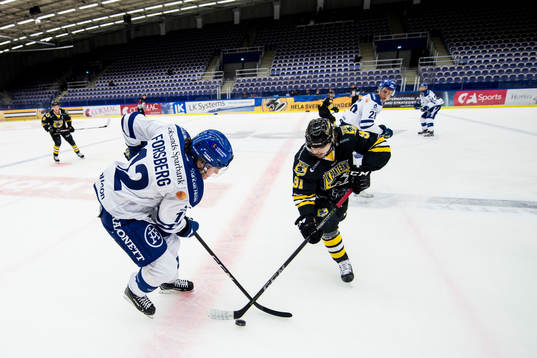 Leksands Fredrik Forsberg och Panterns Stefan Söder