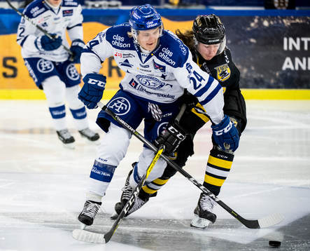 Leksands Isak Skedung och Panterns Malte Söstrup Setkov