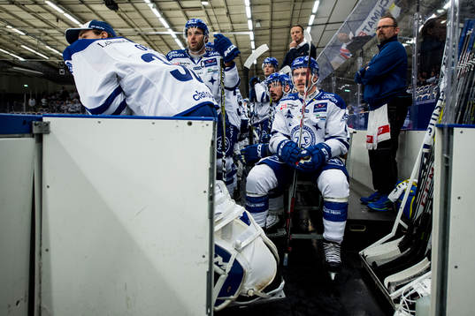 Leksands Mattias Nilsson i båset