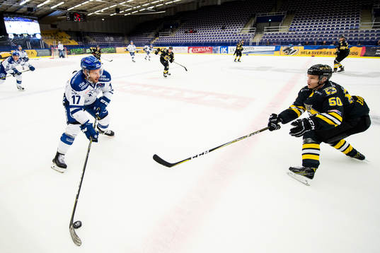 Leksands Jesper Ollas och Panterns Tobias Ekberg