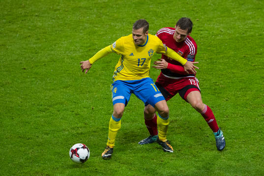 Sveriges Oscar Wendt och Luxemburgs Mathias Jänisch