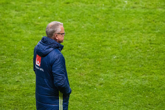 Sveriges förbundskapten Janne Andersson