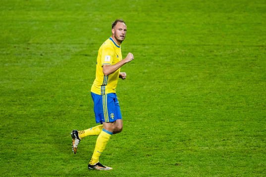 Sveriges Andreas Granqvist jublar