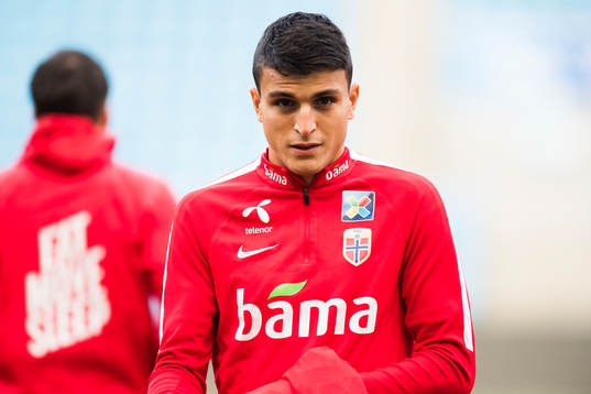 Mohamed Elyounoussi of Norway