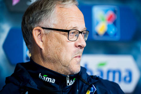 Lars Lagerbäck, head coach of Norway
