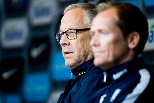 Lars Lagerbäck, head coach of Norway
