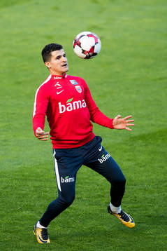 Tarik Elyounoussi of Norway