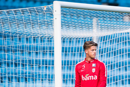 Goalkeeper Ørjan Håskjold Nyland of Norway