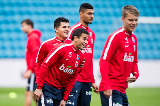 Tarik Elyounoussi, Omar Elabdellaoui, Bjørn Maars Johnsen