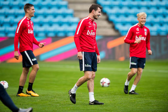 Markus Henriksen, Håvard Nordtveit and Birger Meling of