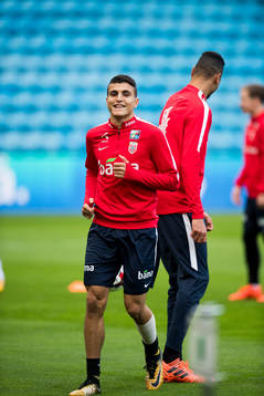 Mohamed Elyounoussi of Norway
