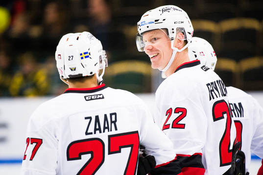Malmö Redhawks Daniel Zaar och Lars Bryggman