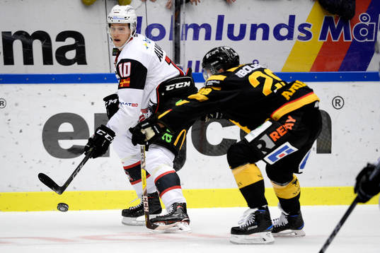 Malmö Redhawks Robin Alvarez och Skellefteås Matt