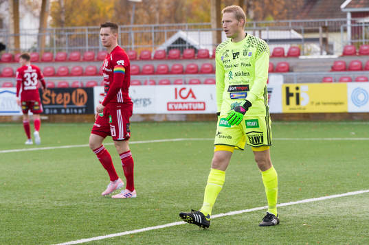 Piteås målvakt Richard Nordlund