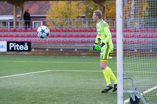 Piteås målvakt Richard Nordlund