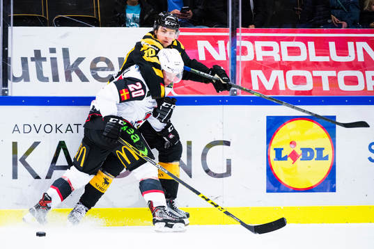 Malmö Redhawks Erik Forssell och Skellefteås Joakim