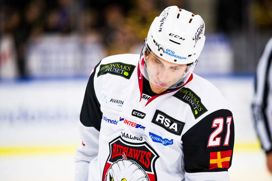 Malmö Redhawks Andy Miele deppar