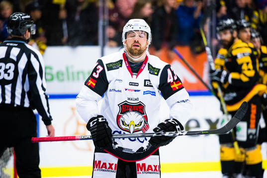Malmö Redhawks Nichlas Hardt deppar