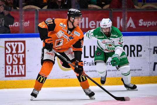 Karlskronas Marcus Paulsson och Rögles Taylor Matson