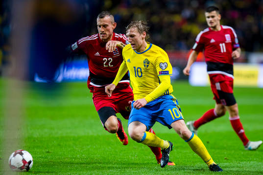 Sveriges Emil Forsberg