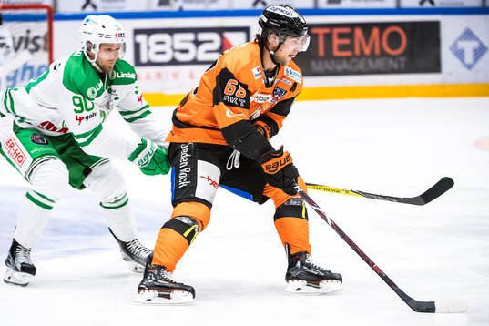 Karlskronas Daniel Gunnarsson  och Rögles Ted Brithén