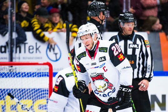 Malmö Redhawks Erik Forssell deppar