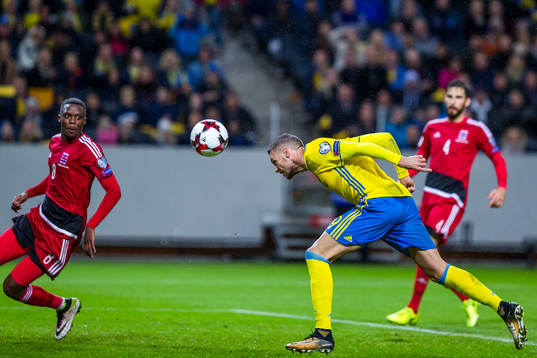 Sveriges Marcus Berg gör 2-0