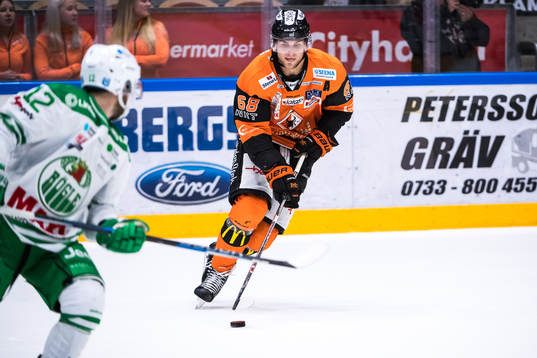 Karlskronas Daniel Gunnarsson  och Rögles Jack Connolly