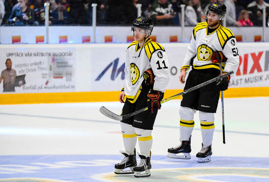 Brynäs Kevin Clark och Christopher Liljewall deppar