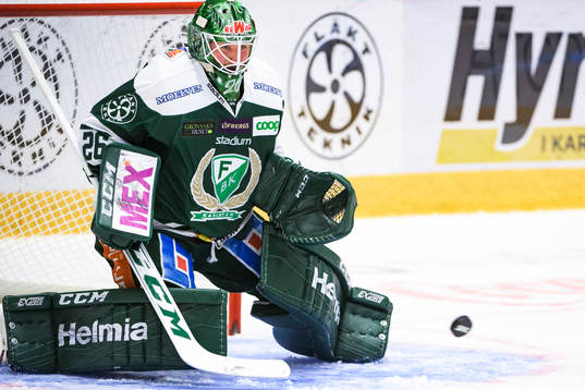 Färjestads målvakt Stefan Steen