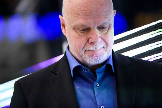 Brynäs tränare Roger Melin deppar