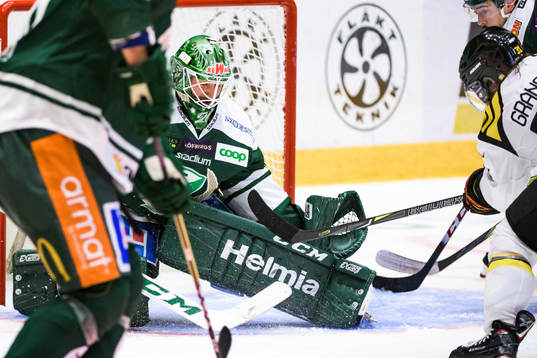 Färjestads målvakt Stefan Steen