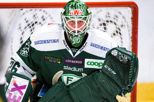 Färjestads målvakt Stefan Steen