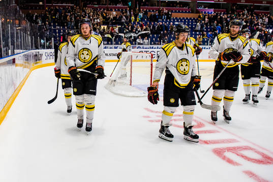 Brynäs spelare deppar