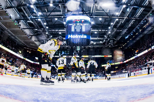 Brynäs spelare deppar