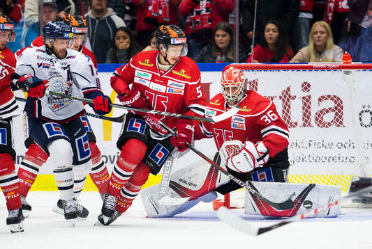 Örebros målvakt Axel Brage