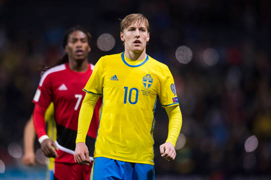 Sveriges Emil Forsberg