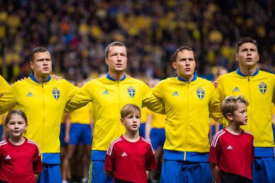 Sveriges Viktor Claesson, Jakob Johansson, Ludwig