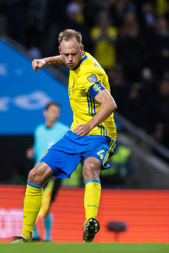 Sveriges Andreas Granqvist jublar