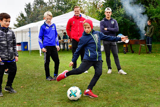 under landskampen i fotboll mellan Sverige och Danmark