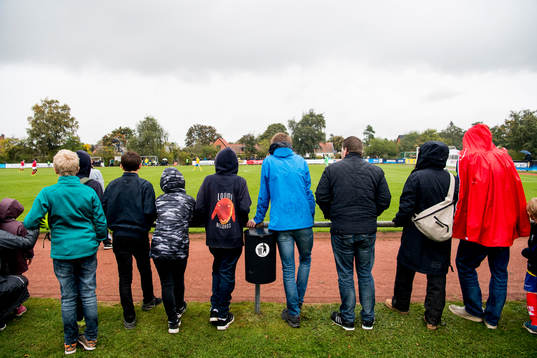 under landskampen i fotboll mellan Sverige och Danmark