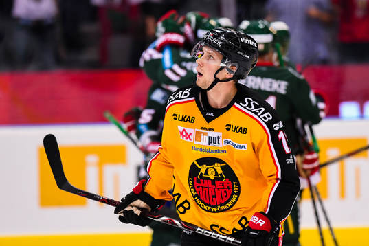 Luleås Petter Emanuelsson deppar
