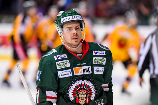 Frölundas Mats Rosseli Olsen deppar