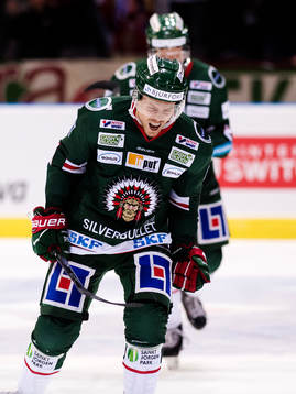 Frölundas Mats Rosseli Olsen jublar